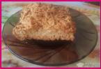 Тертый пирог на маргарине с вареньем в духовке Песочный пирог с вареньем рецепт на маргарине