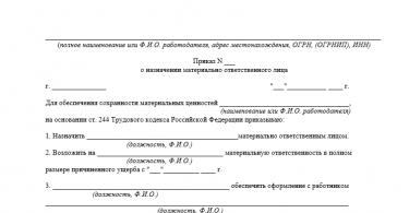 Приказ материально ответственное. Приказ о назначении материально ответственных лиц в организации. Приказ о назначении материально-ответственного лица в школе. Приказ материально ответственное лицо образец. Приказ о назначении материально ответственного лица образец.